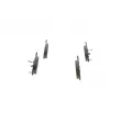 BOSCH 0 986 494 560 - Jeu de 4 plaquettes de frein avant