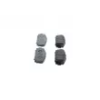 BOSCH 0 986 494 670 - Jeu de 4 plaquettes de frein avant