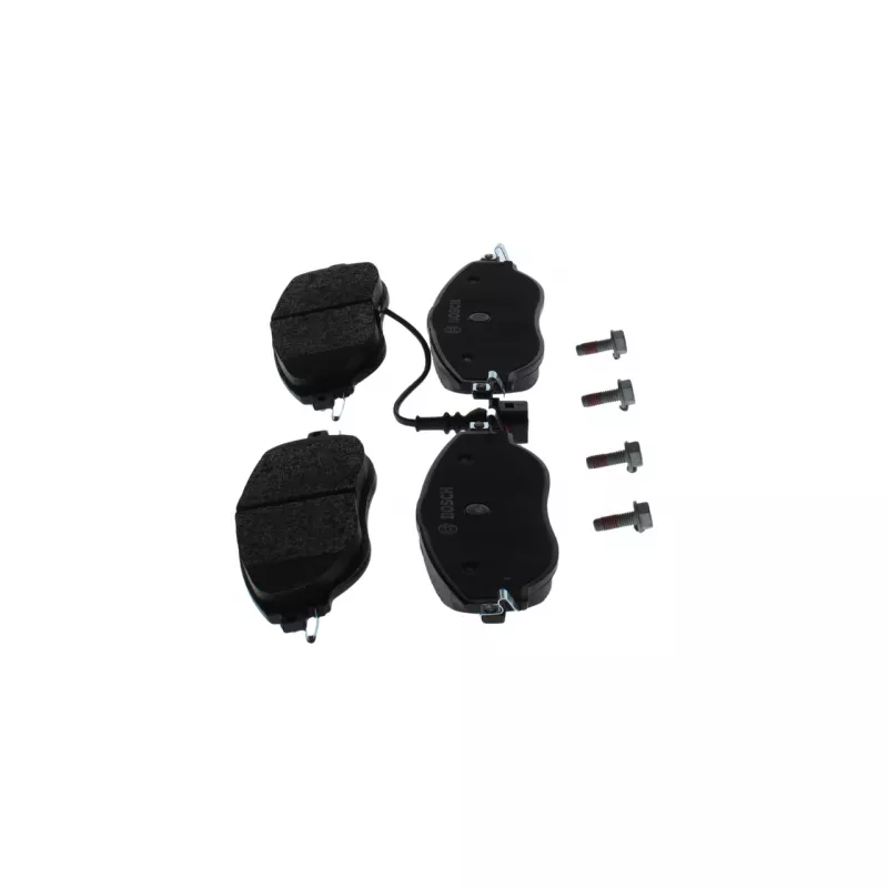 Jeu de 4 plaquettes de frein arrière BOSCH 0 986 494 739 - Visuel 2