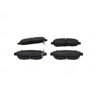 BOSCH 0 986 494 882 - Jeu de 4 plaquettes de frein avant