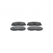 BOSCH 0 986 494 944 - Jeu de 4 plaquettes de frein avant