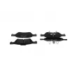 BOSCH 0 986 494 960 - Jeu de 4 plaquettes de frein avant