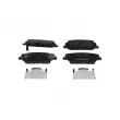 BOSCH 0 986 494 979 - Jeu de 4 plaquettes de frein avant