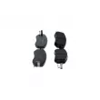 BOSCH 0 986 495 125 - Jeu de 4 plaquettes de frein avant