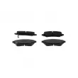 BOSCH 0 986 495 132 - Jeu de 4 plaquettes de frein avant