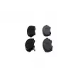 BOSCH 0 986 495 132 - Jeu de 4 plaquettes de frein avant