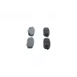 BOSCH 0 986 495 135 - Jeu de 4 plaquettes de frein avant
