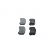 BOSCH 0 986 495 158 - Jeu de 4 plaquettes de frein avant