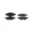 BOSCH 0 986 495 161 - Jeu de 4 plaquettes de frein avant