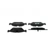 BOSCH 0 986 495 162 - Jeu de 4 plaquettes de frein avant