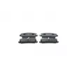 BOSCH 0 986 495 270 - Jeu de 4 plaquettes de frein avant