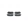 BOSCH 0 986 495 270 - Jeu de 4 plaquettes de frein avant