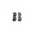 BOSCH 0 986 495 270 - Jeu de 4 plaquettes de frein avant