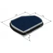 BOSCH 0 986 628 611 - Filtre, air de l'habitacle