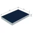 BOSCH 0 986 628 613 - Filtre, air de l'habitacle