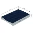 BOSCH 0 986 628 626 - Filtre, air de l'habitacle