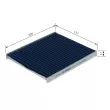 BOSCH 0 986 628 641 - Filtre, air de l'habitacle