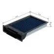 BOSCH 0 986 628 652 - Filtre, air de l'habitacle