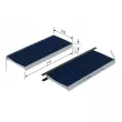 BOSCH 0 986 628 653 - Filtre, air de l'habitacle