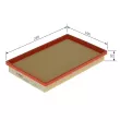 Filtre à air BOSCH [1 457 433 685]