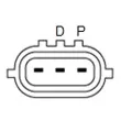 BOSCH 1 986 A00 631 - Alternateur