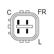 BOSCH 1 986 A01 282 - Alternateur