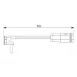 BOSCH 1 987 473 019 - Contact d'avertissement, usure des plaquettes de frein