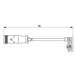 BOSCH 1 987 473 036 - Contact d'avertissement, usure des plaquettes de frein