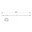 BOSCH 1 987 473 512 - Contact d'avertissement, usure des plaquettes de frein