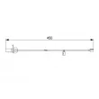 BOSCH 1 987 473 583 - Contact d'avertissement, usure des plaquettes de frein