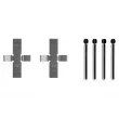 BOSCH 1 987 474 001 - Kit d'accessoires, plaquette de frein à disque