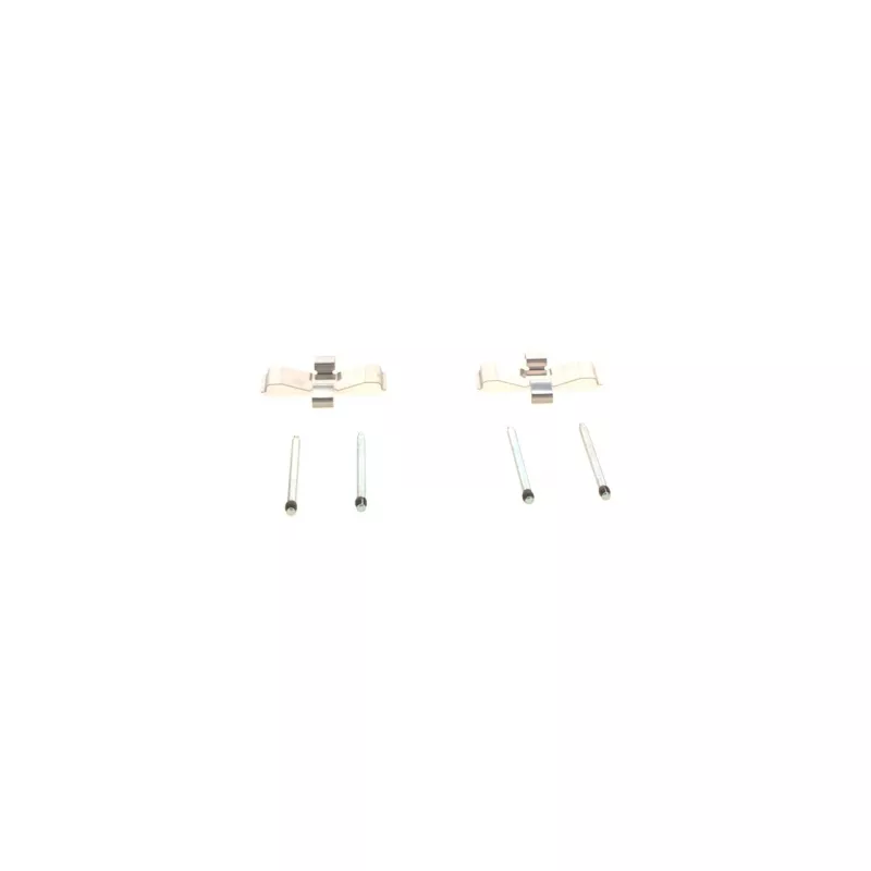 Kit d'accessoires, plaquette de frein à disque BOSCH 1 987 474 002 - Visuel 2