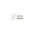 BOSCH 1 987 474 028 - Kit d'accessoires, plaquette de frein à disque