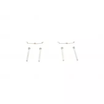 BOSCH 1 987 474 038 - Kit d'accessoires, plaquette de frein à disque