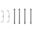 BOSCH 1 987 474 038 - Kit d'accessoires, plaquette de frein à disque