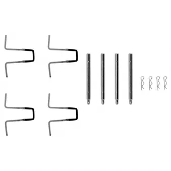 BOSCH 1 987 474 054 - Kit d'accessoires, plaquette de frein à disque