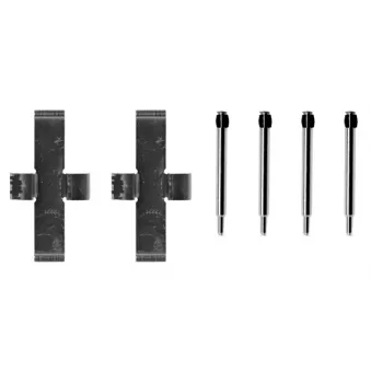 BOSCH 1 987 474 061 - Kit d'accessoires, plaquette de frein à disque