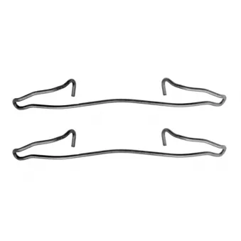 Kit d'accessoires, plaquette de frein à disque BOSCH 1 987 474 114