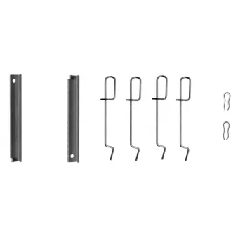 Kit d'accessoires, plaquette de frein à disque BOSCH 1 987 474 135