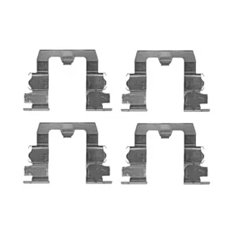 BOSCH 1 987 474 153 - Kit d'accessoires, plaquette de frein à disque