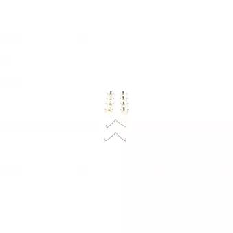 Kit d'accessoires, plaquette de frein à disque BOSCH 1 987 474 234