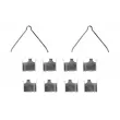 BOSCH 1 987 474 234 - Kit d'accessoires, plaquette de frein à disque