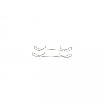Kit d'accessoires, plaquette de frein à disque BOSCH 1 987 474 241