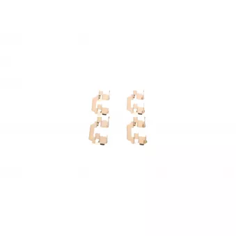 Kit d'accessoires, plaquette de frein à disque BOSCH 1 987 474 310 pour KIA CERATO B 200 TURBO - 193cv