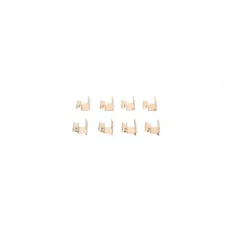 Kit d'accessoires, plaquette de frein à disque BOSCH 1 987 474 311 pour LEXUS ES 2.2 TDCi - 110cv