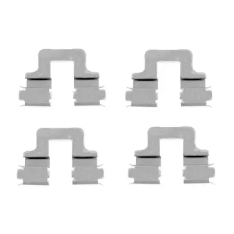 Kit d'accessoires, plaquette de frein à disque BOSCH 1 987 474 314