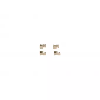 Kit d'accessoires, plaquette de frein à disque BOSCH 1 987 474 317 pour FIAT DOBLO 1.6 - 103cv