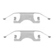 BOSCH 1 987 474 323 - Kit d'accessoires, plaquette de frein à disque