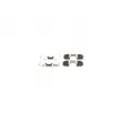 BOSCH 1 987 474 324 - Kit d'accessoires, plaquette de frein à disque