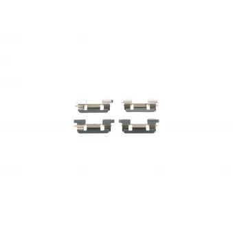 BOSCH 1 987 474 390 - Kit d'accessoires, plaquette de frein à disque